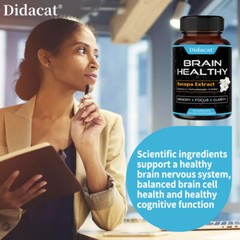 Brain Healthy Supplement Improve Brain Health Supports Memory,Focus & Clarity