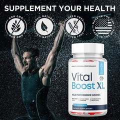 Vital Boost XL Male Performance Gummys Advanced Formula VitalBoost XL 60 Gummies