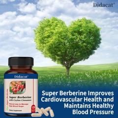 Super Berberine Boosts Metabolism Helps Balance Blood Sugar Levels 120 Pills US