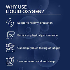 ENERGI Liquid Oxygen Drops, Improves Strength & Boost Oxygen and Energy Levels,