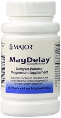 Magdelay Magnesium Chloride Supplement 60 Count Pack of 3 Delayed Release