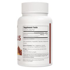 VitaCosmoX Bee Propolis 10:1 Extract 2,500mg Equivalent, 120 Capsules