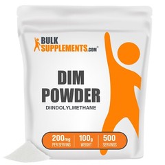 BulkSupplements Diindolylmethane (DIM) – Vegan Antioxidant – 200mg Per Serving
