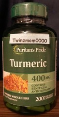 Turmeric 400mg *200* Capsules Antioxidant Anti-Inflamatory