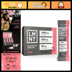 Electrolyte Drink Mix – Zero Sugar Raspberry Salt | 30 Pack | Hydration Boost