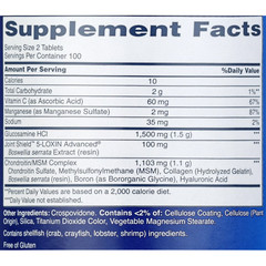 Osteo Bi-Flex Triple Strength Joint Wellness Dietary Supplements 200 Capsule