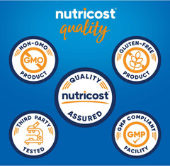 Nutricost Grass-Fed Whey Protein Isolate, Unflavored, 2 lb