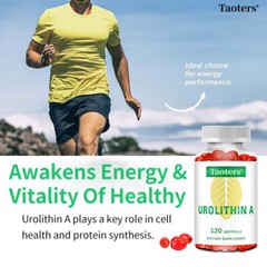 Urolithin a Supplement 2000Mg – Cellular Energy, Muscle Strength 30 To 120 Caps