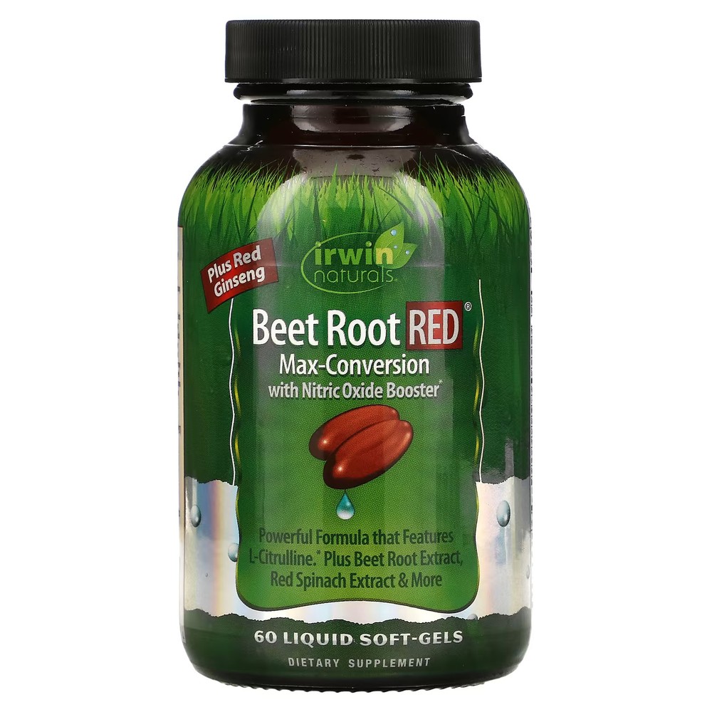 2 X Irwin Naturals, Beet Root RED, Max-Conversion with Nitric Oxide B-worldwide