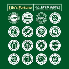 Advanced Multivitamin with Super Greens for Energy Immune and Cognitive Health