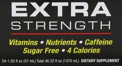 5 Hour Energy Shot Extra Strength Berry Flavor 24 CT 1.93oz Sugar Free Five Hr
