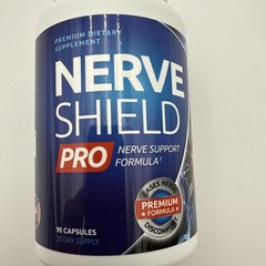 Nerve Shield Pro 90 Capsules Nerve Support Formula Ease Nerve Discomfort New