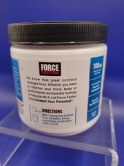 Force Factor Ultimate Magnesium Glycinate 300mg 30 Ser. Raspberry Lemon Exp 3/28