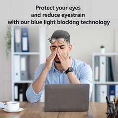 Anti Blue Light Screen Protector for 23, 23.6, 23.8 and 24 Inches Computer Mo…
