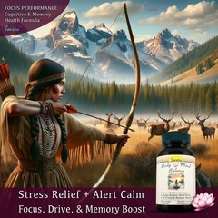 Serotonin and Dopamine Supplements – Nerve Calming Cortisol Reducer & Adaptogens