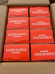 48x .35oz Gatorade Tropical Mango Hydration Booster Best By 7/09/2026 Thirst