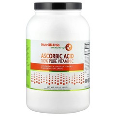 2 X NutriBiotic, Immunity, Ascorbic Acid, 100% Pure Vitamin C, Crystalline Powd