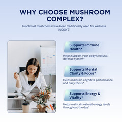 Pelican Mushroom Complex Powder – Immune & Cognitive Support