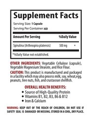 Mood boost – SPIRULINA 500mg – spirulina and chlorella sunfood – 1B