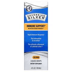 2 X Sovereign Silver, Bio-Active Silver Hydrosol � Immune Support, Liquid Drops