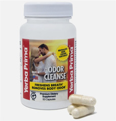 Odor Cleanse – 50 Capsules – Premium Extract 4/2028