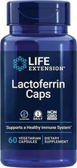 Life Extension Lactoferrin 300mg – 60 Capsules – (from bovine whey) – Newest Exp