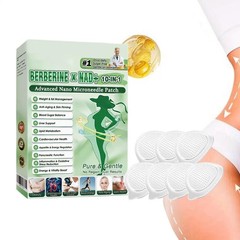Premium Moringa Berberine 10-in-1 Advanced Nano Microneedle Patch (7pcs/box)
