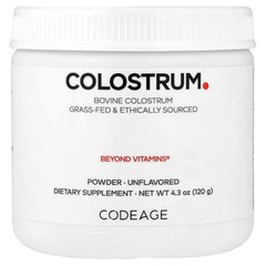 2 X Codeage, Colostrum Powder, Unflavored, 4.3 oz (120 g)