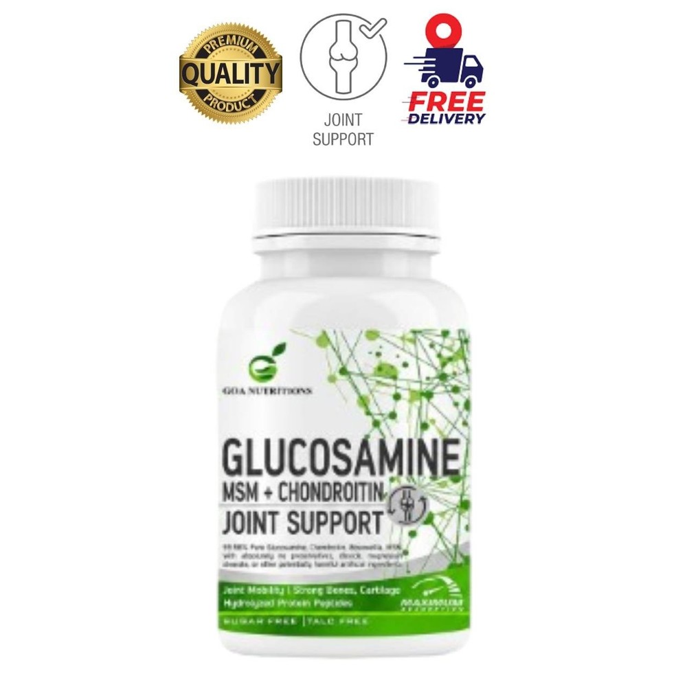 G.OA Nutritions Glucosamine MSM Joint Support 60 Tablets