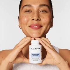 2 BOTTLES–CLEARSTEM® MINDBODYSKIN® – Hormonal Acne, Skin Glow & Mood Support