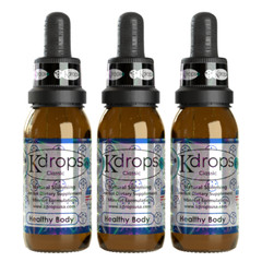 KDrops Classic – Powerful Skinny Drops: 100%ORIGINAL,Suppress Appetite-3 bottles