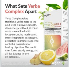 NEW Organixx Clean Sourced Yerba Complex 3 Flavor Pack of 15 EXP 12/2027