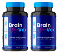 Brainvex, Brain Vex Advanced Formula Brain & Memory Support Supplement 120CT