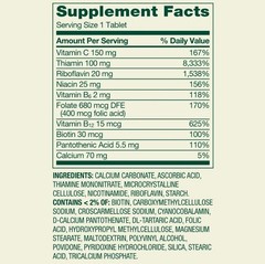 Spring Valley Super Vitamin B-Complex, 250 Count, Dietary Supplement Tablets for