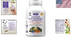 Ultimate Eye Support Softgels: 60 Count with Lutein, Zeaxanthin & Astaxanthin