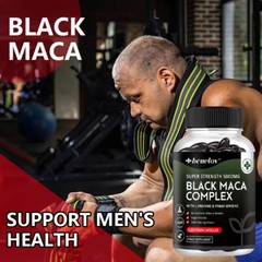Black Maca Complex Capsules -Enhance endurance,power and vitality,immune support