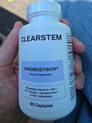 CLEARSTEM MINDBODYSKIN Dietary Supplement Capsules 90 Ct Exp 06/27