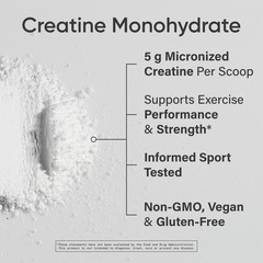 Creatine Monohydrate – Gain Lean Muscle, Improve Performance and Strength (300g)