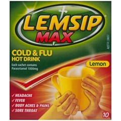 Lemsip MAX Cold & Flu Lemon – 10 Sachets