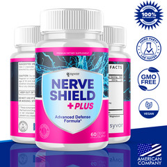 (2 Pack) Nerve Shield Nootropic All Natural NerveShield Supplement 120 Capsules