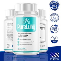 (2 Pack) PureLung Advanced Respiratory Health Support Formula Pure Lung 120 Caps
