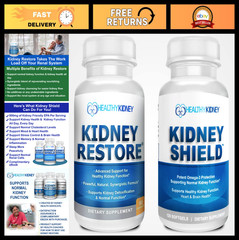 Kidney Cleanse & Support 2-Pack Bundle – Boost Renal Health & Function