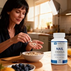 (3 Package Nail Exodus Capsules, Formula, Nail & Foot Support Clear Healthy Nail