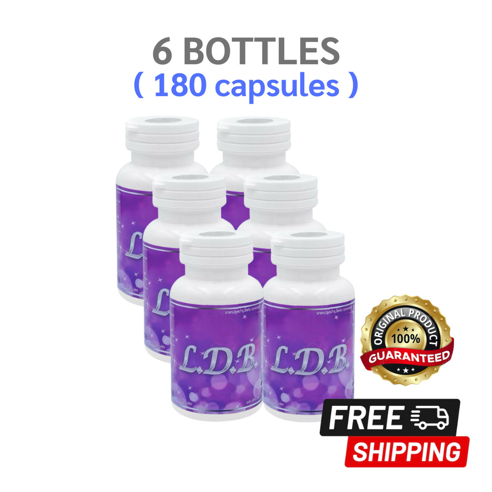 6x LDB Healthy Supplement Capsule Skin Care Hair Nail Beauty 30 Capsules