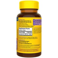 Nature Made Maximum Strength Biotin 5000 mcg Softgels 120 Count for Hair Skin…