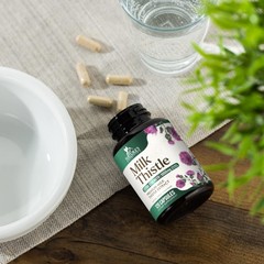Milk Thistle Supplement – Max Strength 1000mg for Liver Cleanse Detox & Repair