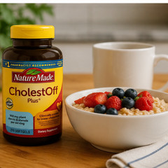 3-Pack Nature Made CholestOFF Plus, 210 Softgels