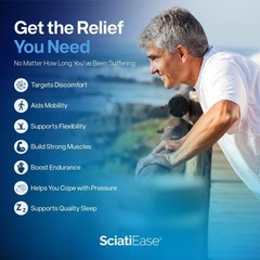 Sciatic Ease Nerve System – Nervous Health, Formula Antioxidant