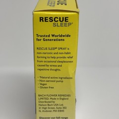 Bach Rescue Sleep Natural Sleep Aid Spray 0.7 fl oz 20mL Homeopathic 04/2028 New