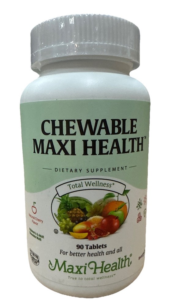 Maxi Health Chewable – Cherry 90 Tablets